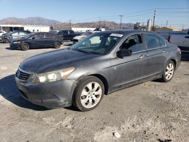 HONDA ACCORD EXL 2008 gray sedan 4d gas 1HGCP26838A162004 photo #1