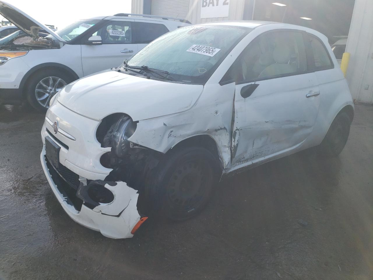  Salvage FIAT 500