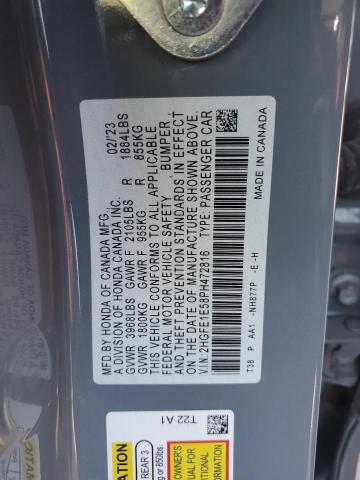 2HGFE1E58PH472816 2023 HONDA CIVIC