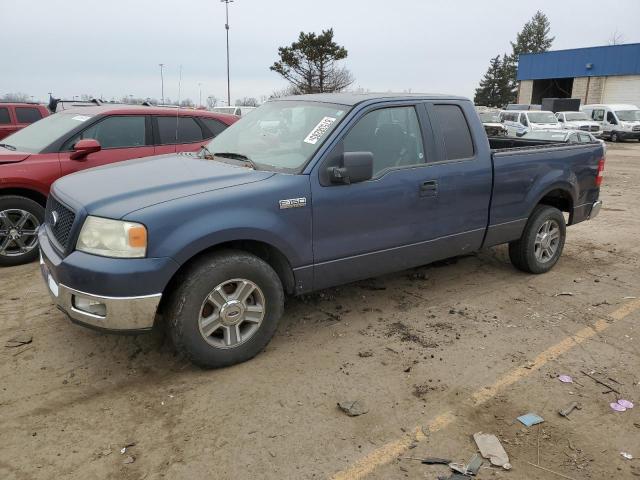 FORD F150 2005 blue  gas 1FTPX125X5FA72708 photo #1