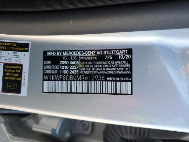 2021 MERCEDES-BENZ C 300 - W1KWF8DB0MR612936