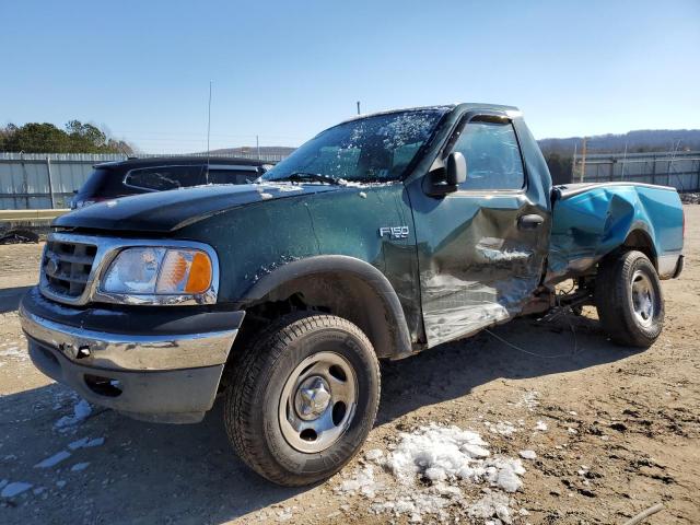 FORD F150 2003 green  gas 1FTRF18243NB75182 photo #1