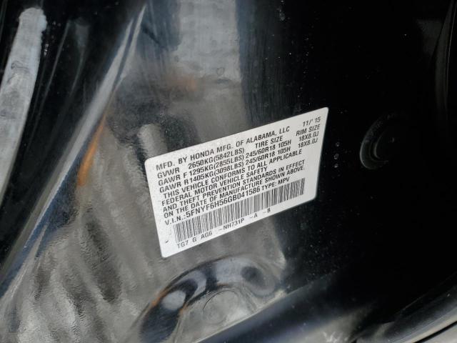 2016 HONDA PILOT EXL - 5FNYF6H56GB041586