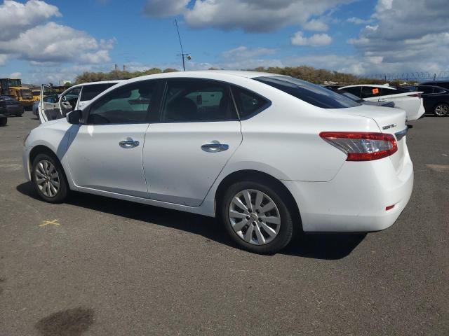 NISSAN SENTRA S 2015 white  gas 3N1AB7AP0FY356789 photo #3