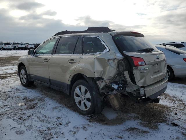 SUBARU OUTBACK 2. 2010 beige  gas 4S4BRCCCXA3364198 photo #3