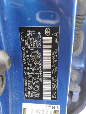 2019 TOYOTA C-HR XLE - JTNKHMBX9K1054490