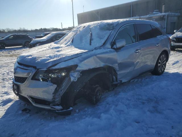 ACURA MDX TECHNO 2014 silver  gas 5FRYD4H46EB043349 photo #1