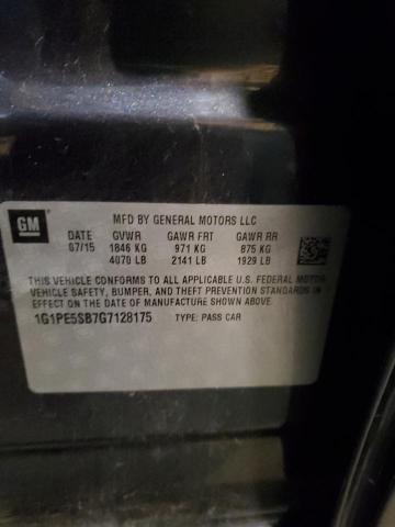 2016 CHEVROLET CRUZE LIMI - 1G1PE5SB7G7128175