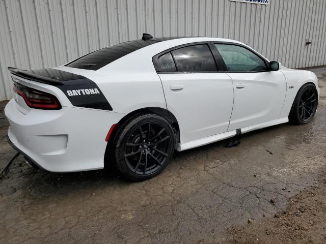 DODGE CHARGER R/ 2018 white  gas 2C3CDXGJ8JH134457 photo #4