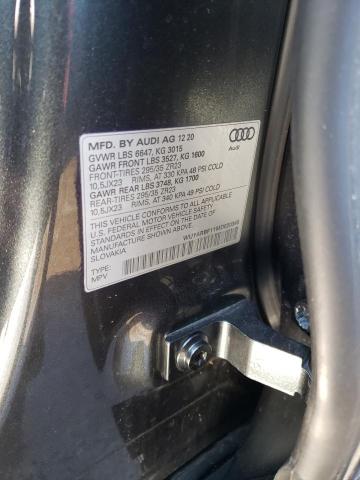 2021 AUDI RS Q8 WU1ARBF11MD020345