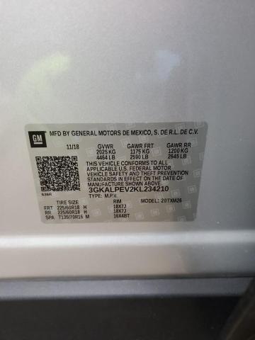 2019 GMC TERRAIN SL - 3GKALPEV2KL234210