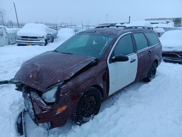 FORD FOCUS ZXW 2006 maroon  gas 1FAHP36N66W229295 photo #1
