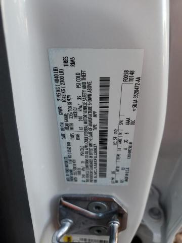 2015 LINCOLN MKC 5LMCJ1A9XFUJ20637