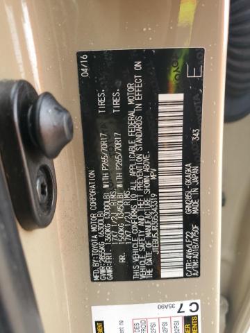 2016 TOYOTA 4RUNNER SR - JTEBU5JR3G5343319