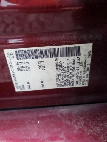 2016 NISSAN MAXIMA 3.5 - 1N4AA6AP7GC411152