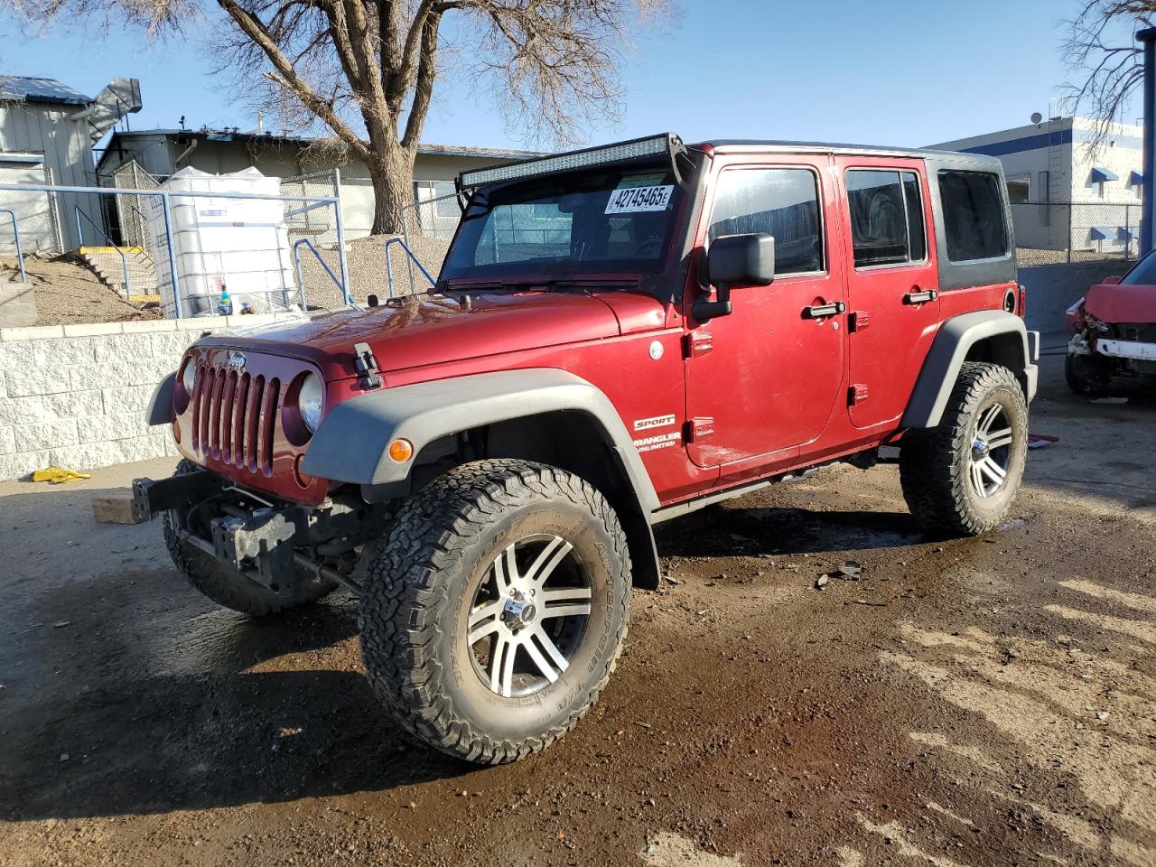  Salvage Jeep Wrangler