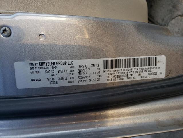 2015 CHRYSLER TOWN & COU - 2C4RC1BG2FR553195
