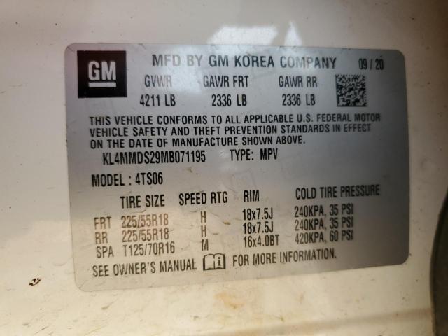 2021 BUICK ENCORE GX - KL4MMDS29MB071195