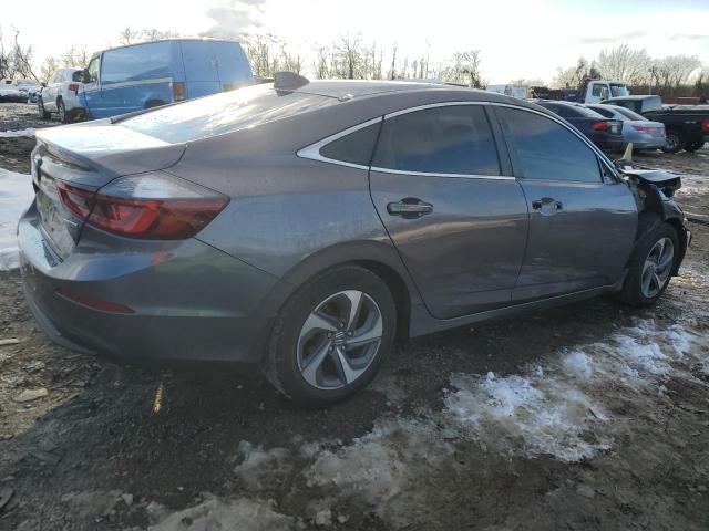 HONDA INSIGHT EX 2019 gray  hybrid engine 19XZE4F56KE017771 photo #4