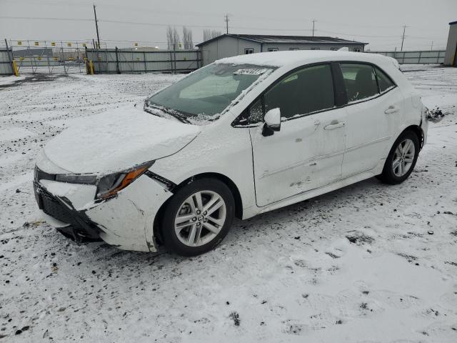 TOYOTA COROLLA SE 2022 white  gas JTND4MBE5N3181880 photo #1