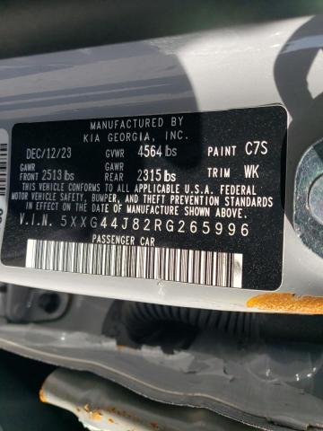 2024 KIA K5 GT 5XXG44J82RG265996