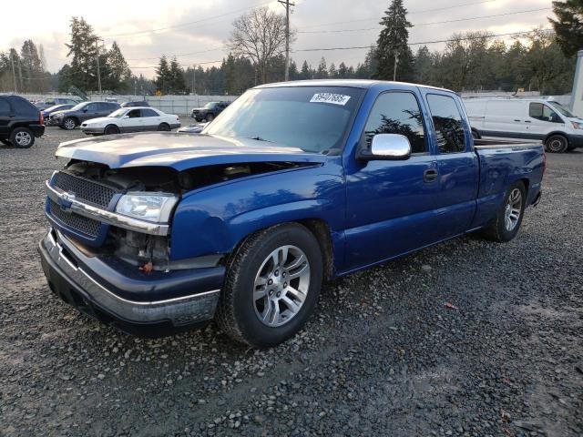 CHEVROLET SILVERADO 2004 blue  gas 1GCEC19V34Z286333 photo #1