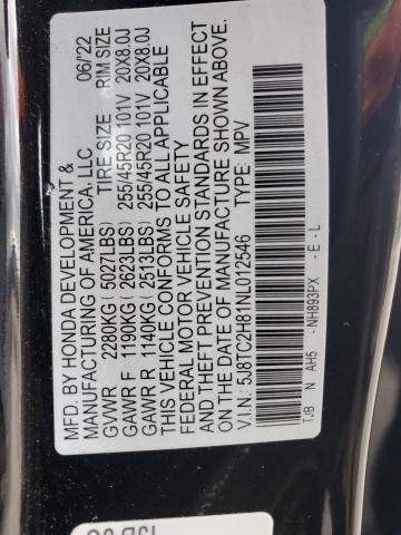 2022 ACURA RDX A-SPEC - 5J8TC2H81NL012546