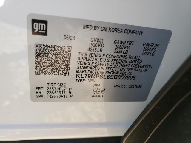 2025 CHEVROLET TRAILBLAZE - KL79MPSL6SB053608
