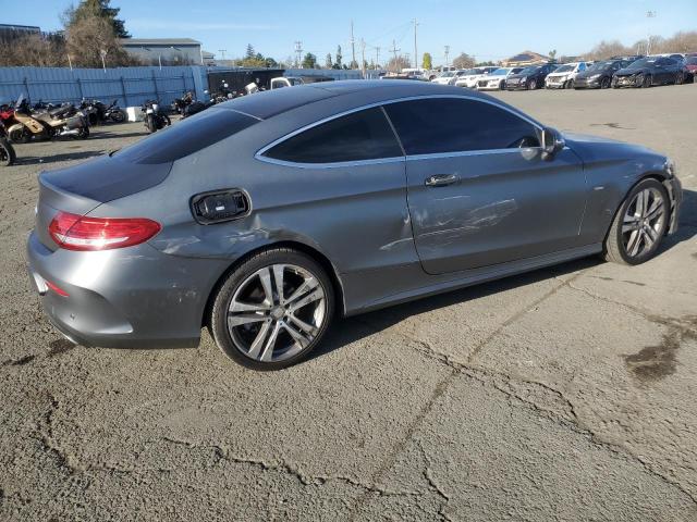 MERCEDES-BENZ C 300 2017 gray  gas WDDWJ4JB1HF343588 photo #4