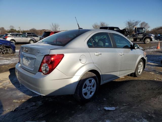 CHEVROLET SONIC LS 2014 silver  gas 1G1JB5SH6E4169074 photo #4