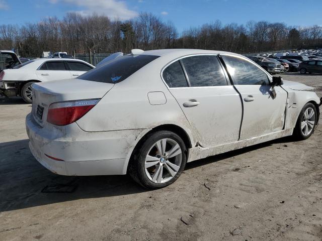 BMW 528 XI 2009 white  gas WBANV13599C153750 photo #4