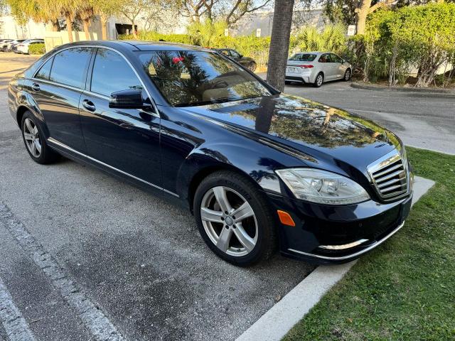 MERCEDES-BENZ S 550 4MAT 2013 black sedan 4d gas WDDNG9EB4DA530638 photo #1