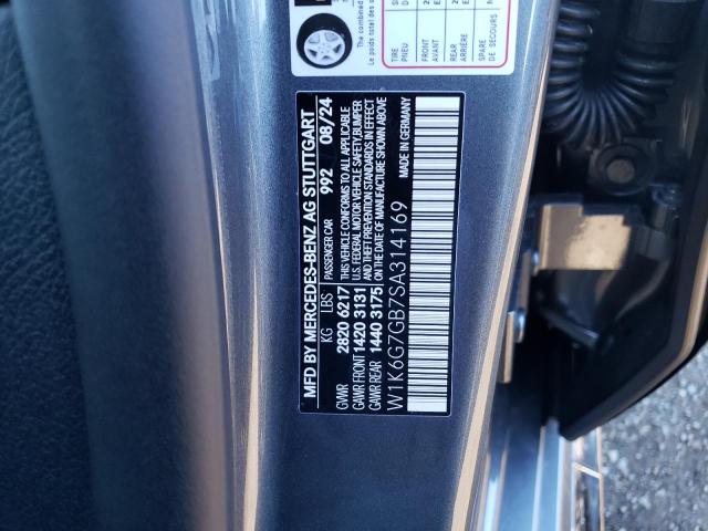 2025 MERCEDES-BENZ S 580 4MAT - W1K6G7GB7SA314169