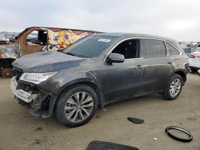 ACURA MDX TECHNO 2014 charcoal  gas 5FRYD4H40EB014994 photo #1