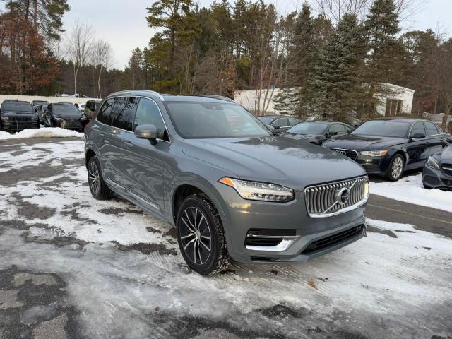 VOLVO XC90 T8 RE 2022 gray  hybrid engine YV4BR0CZ1N1820546 photo #1