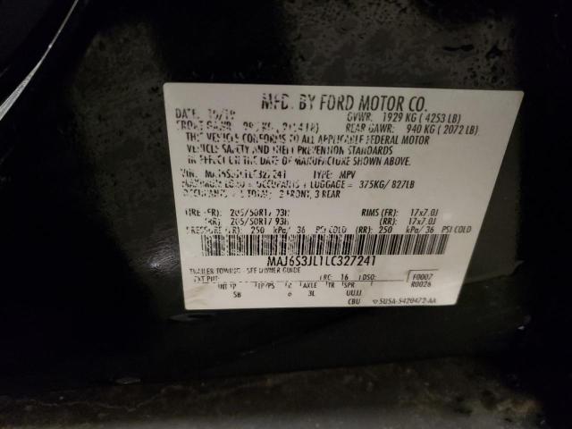 2020 FORD ECOSPORT S - MAJ6S3JL1LC327241