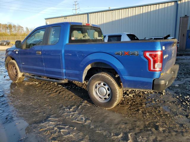 FORD F150 SUPER 2016 blue  gas 1FTEX1EP9GFC01349 photo #3