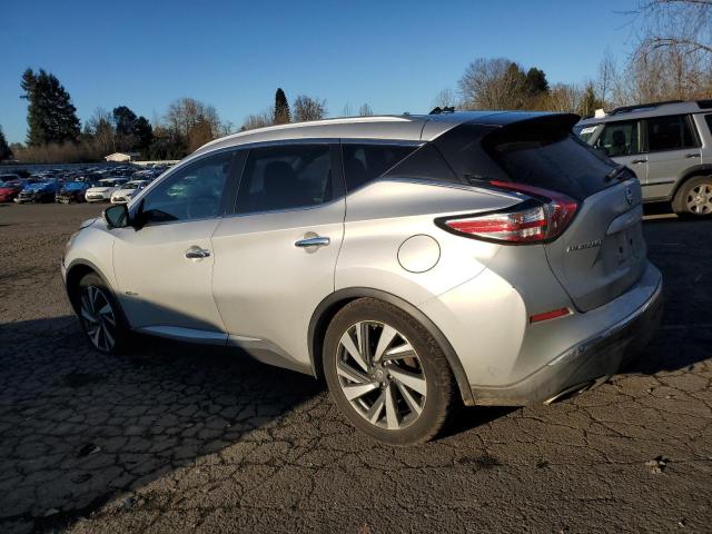 Vin: 5n1cz2mh2gn151929, lot: 42026485, nissan murano sl hev 20162