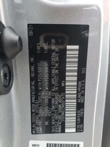 2021 TOYOTA SIENNA XLE - 5TDYRKEC5MS071415