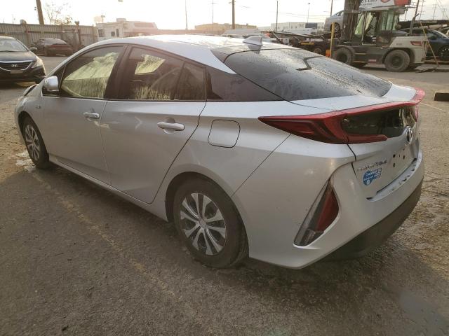 TOYOTA PRIUS PRIM 2021 silver  Hybrid JTDKAMFP2M3186033 photo #3