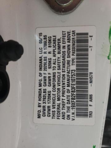 2015 HONDA CIVIC EX - 19XFB2F83FE107573