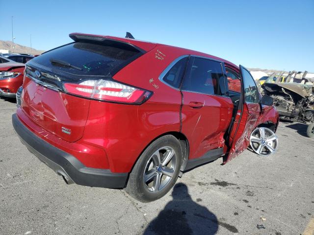 FORD EDGE SEL 2020 red  gas 2FMPK3J97LBB15037 photo #4