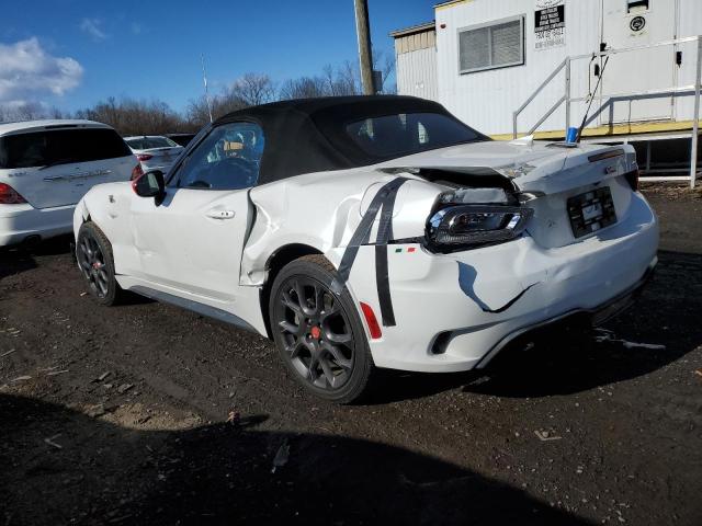 FIAT 124 SPIDER 2019 white  gas JC1NFAEK8K0142228 photo #3