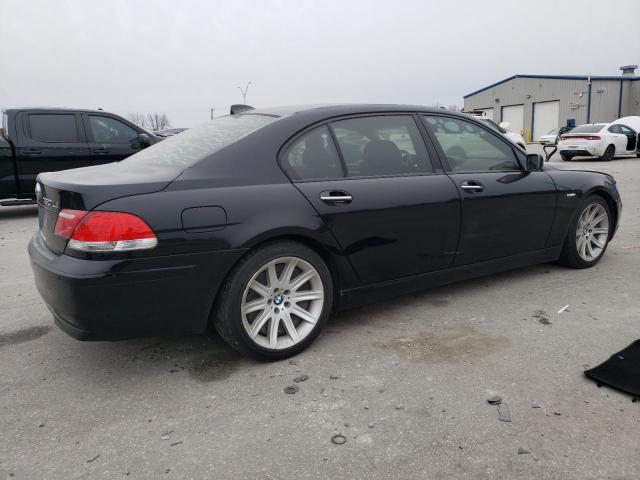 BMW 750 LI 2006 black  gas WBAHN83526DT29128 photo #4