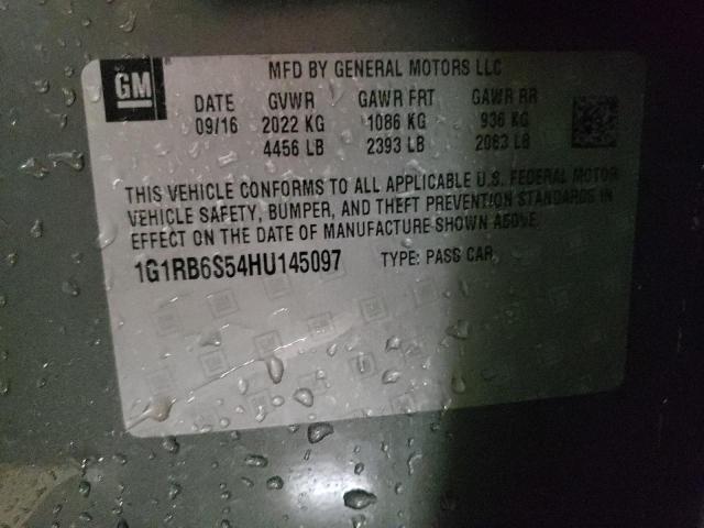 2017 CHEVROLET VOLT PREMI - 1G1RB6S54HU145097