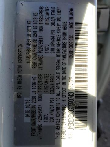 2016 MAZDA CX-5 SPORT JM3KE4BY3G0890743