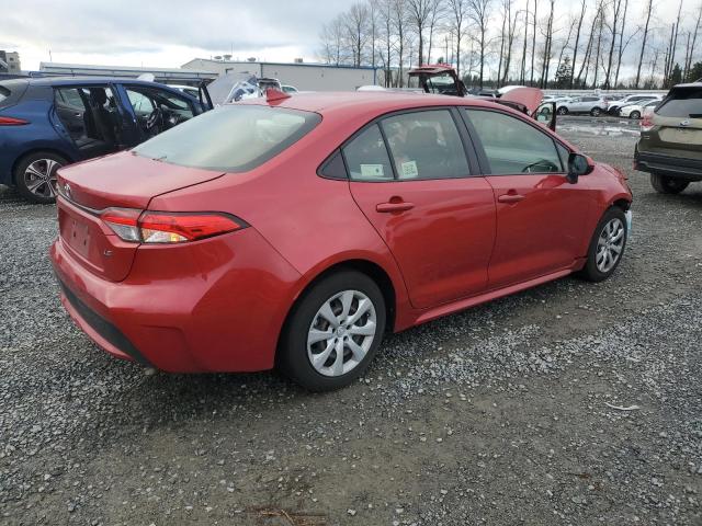 TOYOTA COROLLA LE 2020 red  gas JTDEPRAE6LJ114535 photo #4