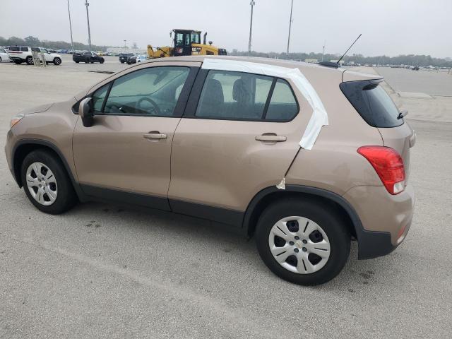 CHEVROLET TRAX LS 2018 tan  gas 3GNCJKSB9JL410747 photo #3