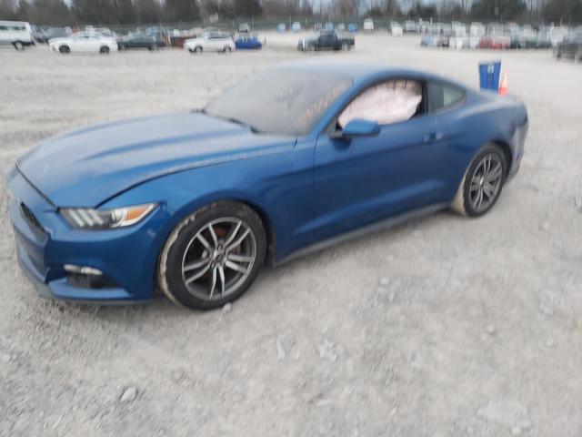 FORD MUSTANG 2017 blue  gas 1FA6P8TH9H5333968 photo #1