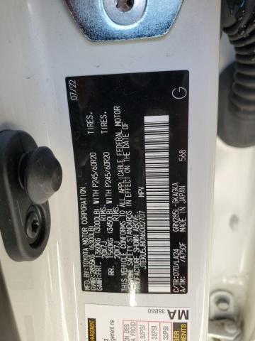 2022 TOYOTA 4RUNNER LI JTEKU5JR0N6082707